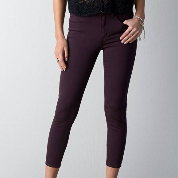 American Eagle Outfitters Denim - American Eagle Outfitters High Rise Jegging Crop